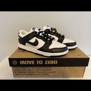 Nike dunk low (w) pandas, black and white